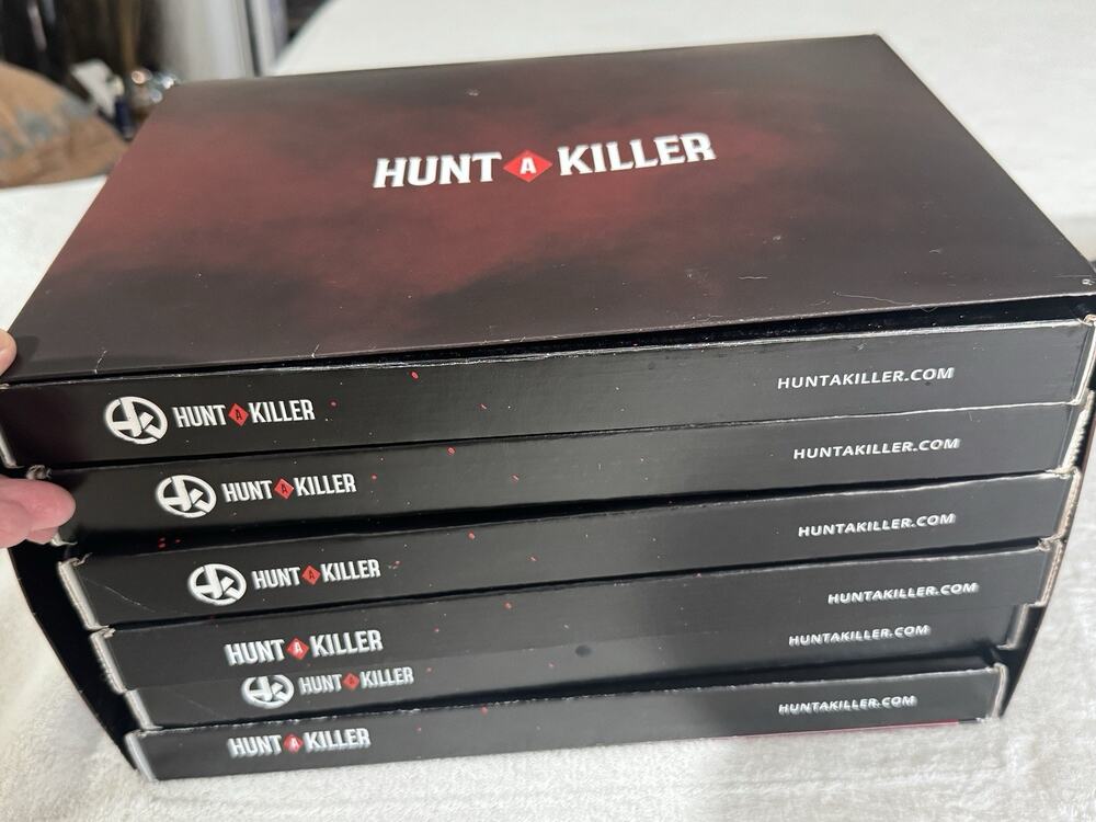 Hunt A Killer Mallory Rock Complete 6 Episodes Murder Mystery Game Box Set